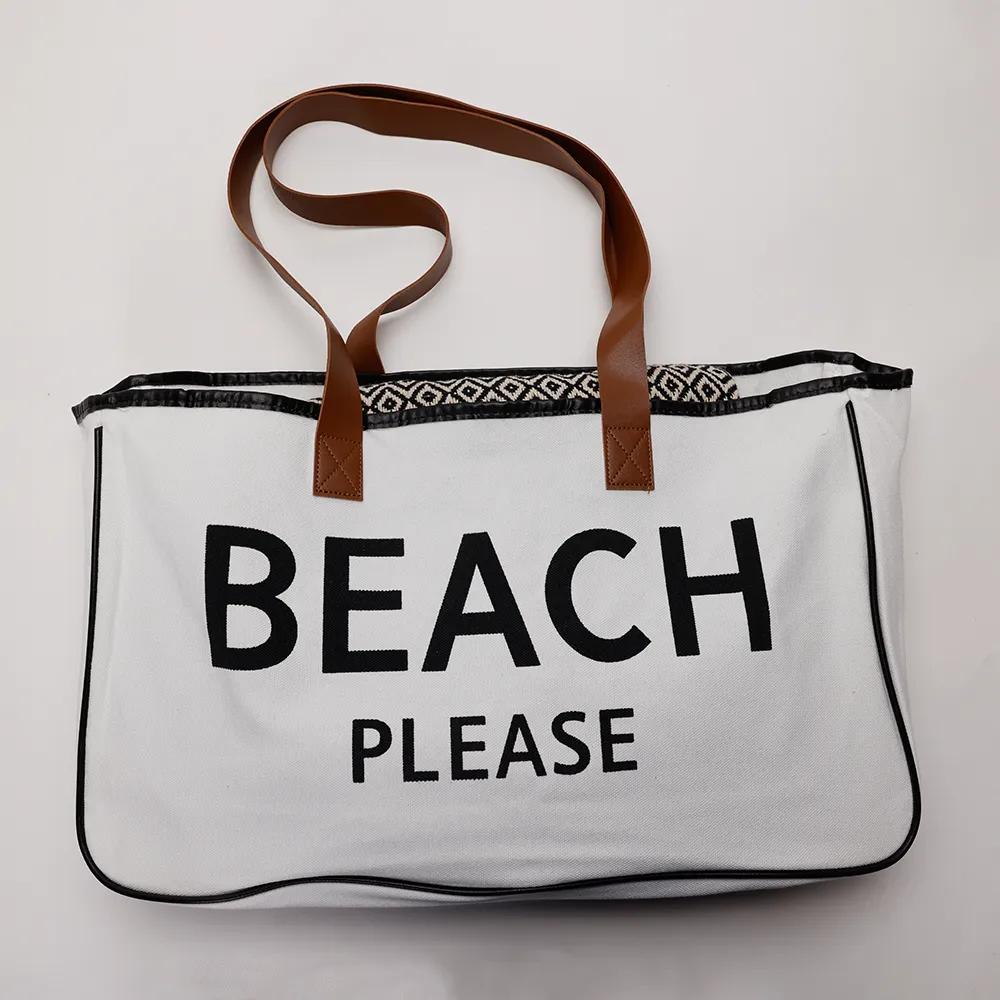 Beach Please Designer Beach Bag